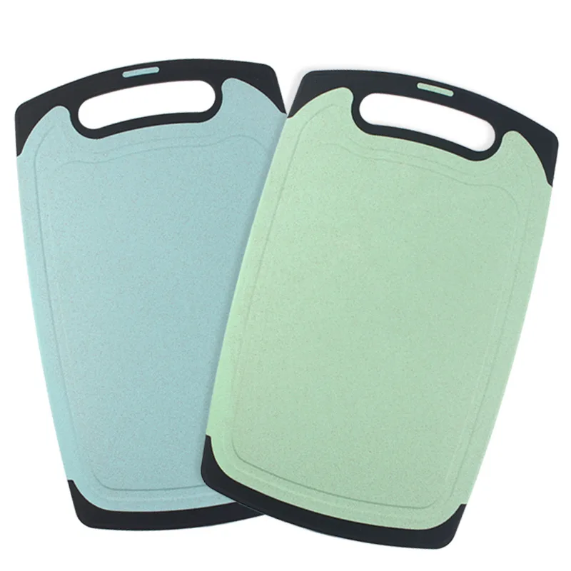Cutting board Wheat straw cutting board plastic chopping board for home dormitory fruit cutting vegetable and meat