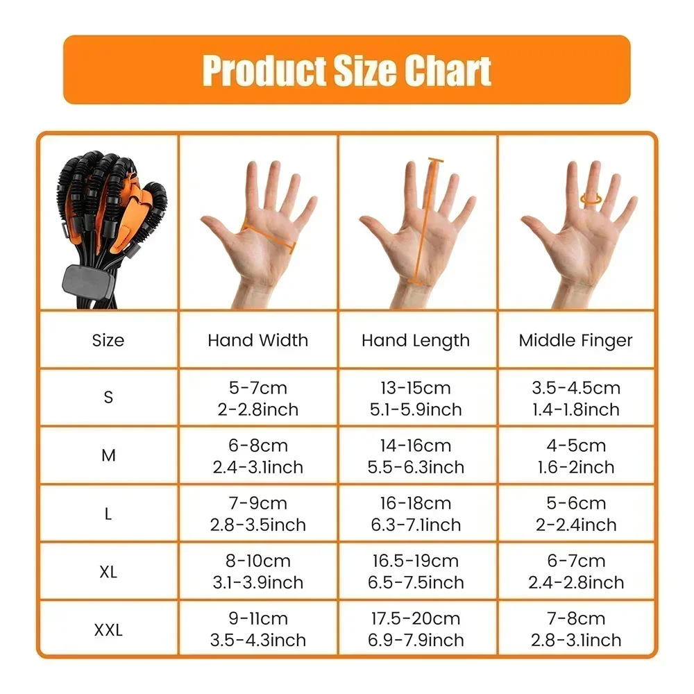 Hemiplegia Rehabilitation Robot Glove Stroke Brain Hemorrhage Hand Rehabilitation Equipment Finger Function Recovery Robot Glove 6