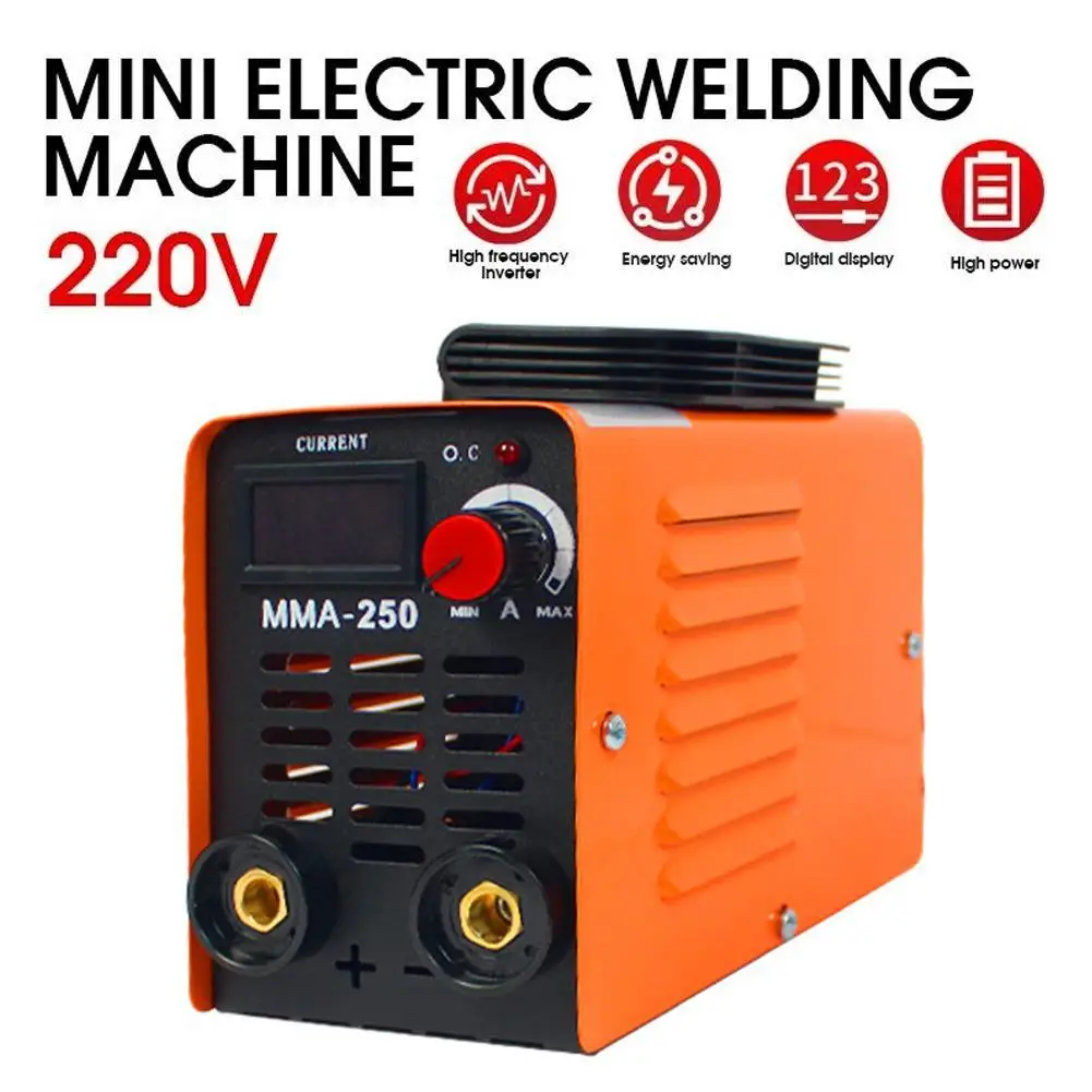 

Electric Welding Machine Household 220V110V Small 250 Convenient Mini Inverter Welding Machine Glass Equipment