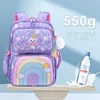New Primary School Backpack Cute Colorful Book Bags for Girls Princess School Bags Waterproof Children Rainbow Series Schoolbags 4