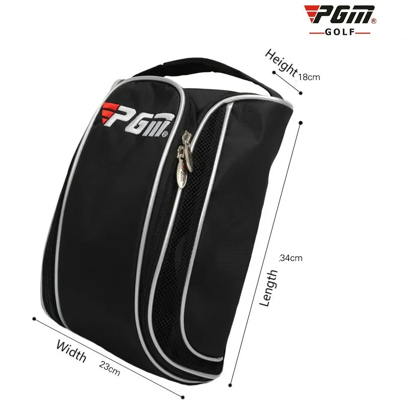 

PGM Golf Shoes Bag Breathable nylon fabric waterproof Shoe Bag Large Capacity Portable General Quality black new high quality
