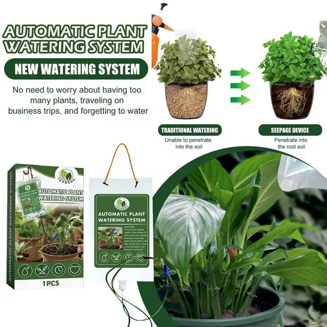 Növénytáska 1L Automatikus Öntözőrendszer Házi Növények Számára. - Image 5