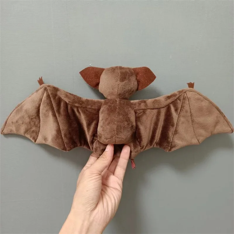 19cm Dracula Bat Plush Toy Flexible Animal Stuffed Dolls 10cm Bat Plush Pendant Mini Keychain Halloween Gift Ornament plush toy plush doll