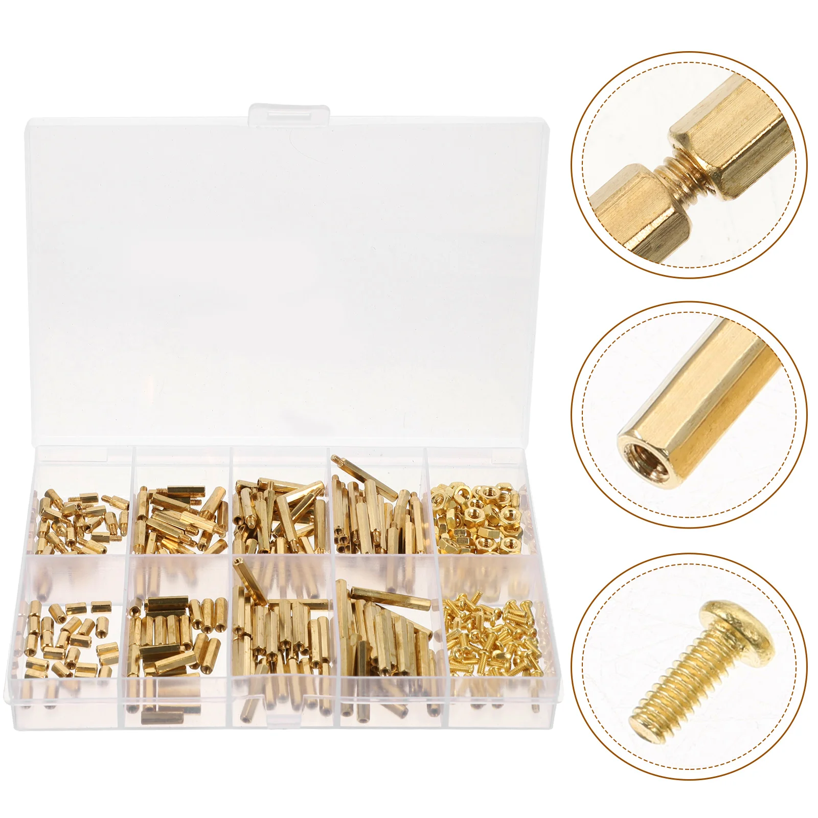 

Motherboard Screw Assortment Spacer Standoff Screw Nut Pc Pillar Screw