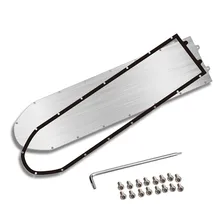 

Scooter Battery Bottom Cover Stainless 530x133 With Waterproof Ring For Ninebot Max G30 Scooter Parts Cycling Accessories