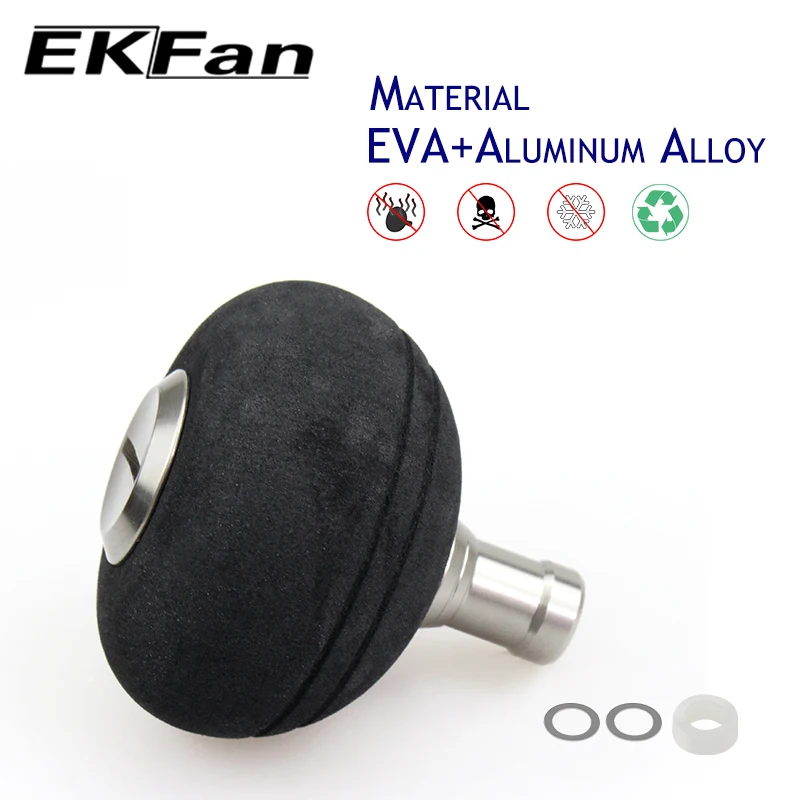 Boutons EVA EKfan 38/50MM Roulements 7x4x2.5MM Axe 4MM Manette Moulinet SHI&DAI DIY Pêche