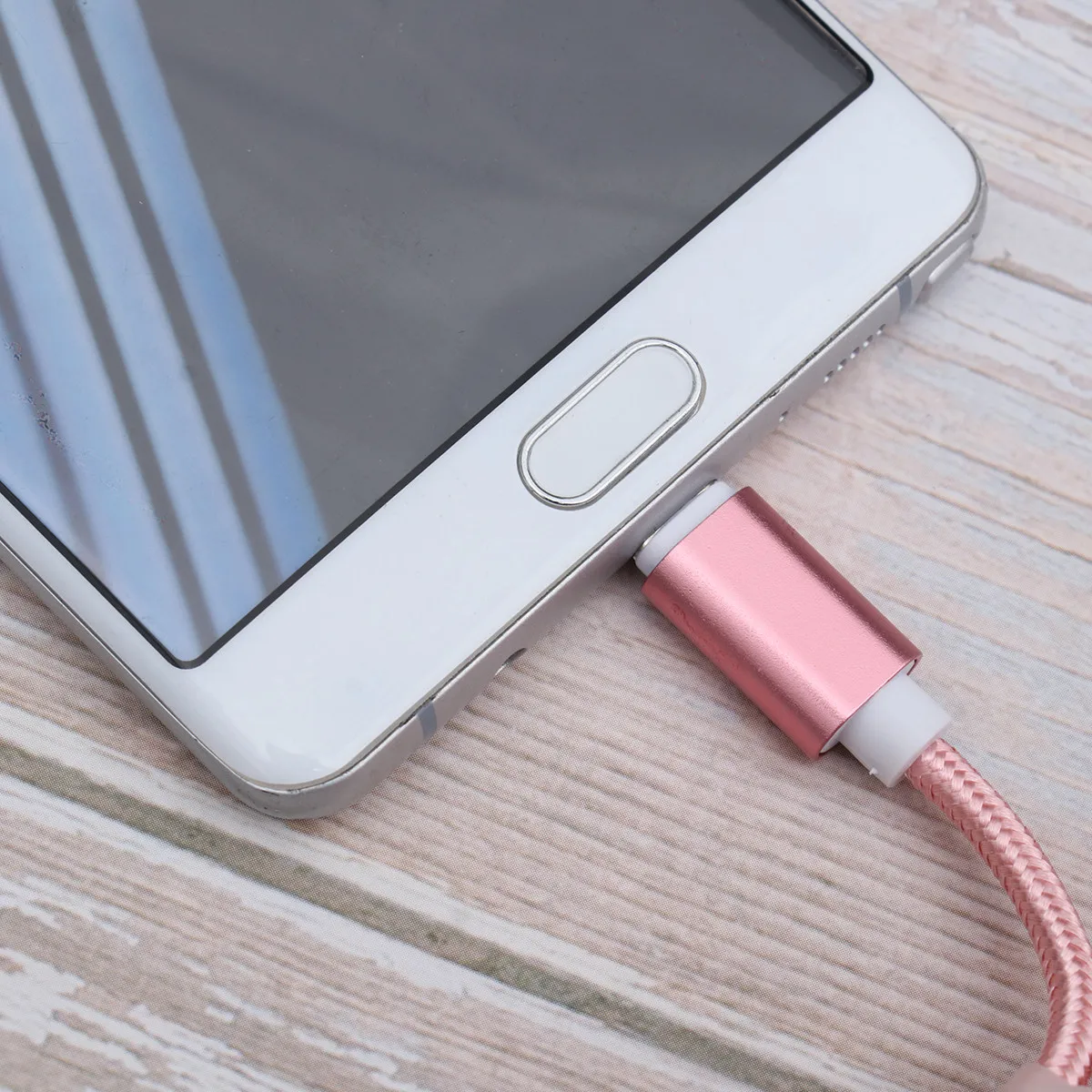 5개입 1.5m USB C타입 충전 케이블 나일론 편조형 고강도 스마트폰 태블릿용 케이블