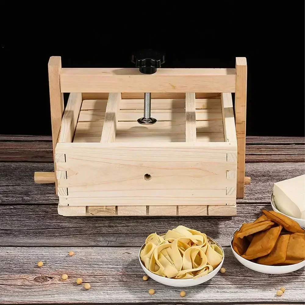 DIY Wooden Press Sets Mould Homemade Cheese Mold Tofu Soybean Curd Kitchen Making Accessories Cooking Tools Removable Equipment