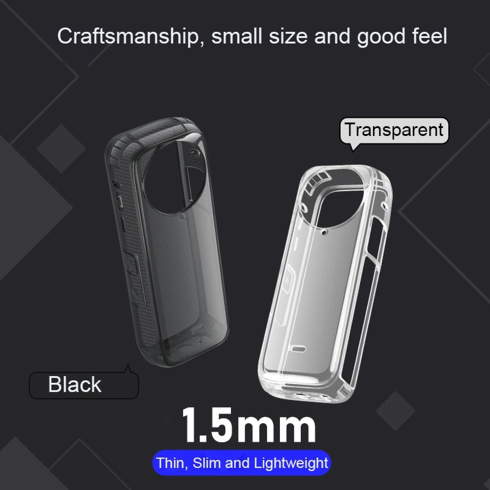 For Insta360 X4 TPU Soft Protective Case Single Cover