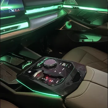 For BMW 5 Series G60 i5 G68 2024 25 Enhanced Center Console Ambient Light Sync with OEM Atmosphere Lighting Car Interior Decor 1