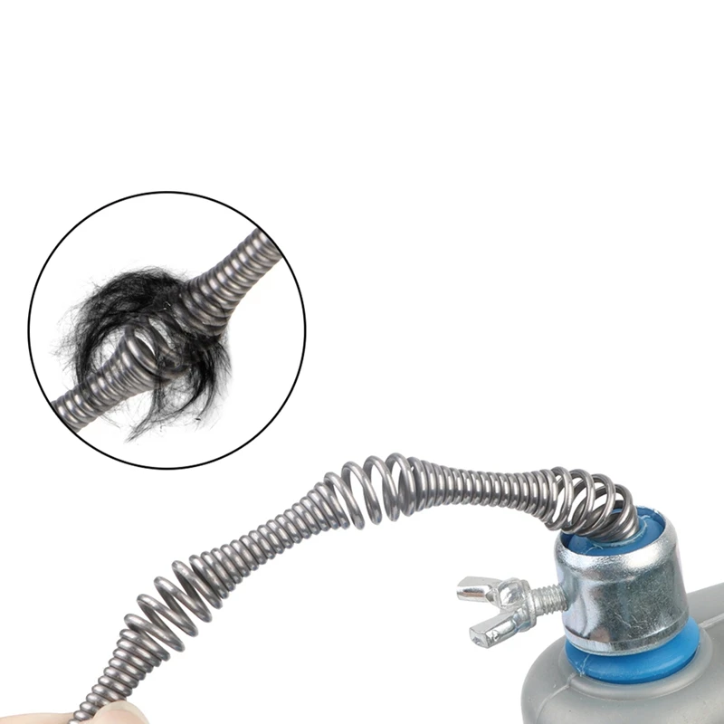 

Toilet Sink Drain Unblocker Sewer Pipe Plunger Dredge 10 M Handheld Extendable Bathroom Kitchen Cleaning Tools Easy Install