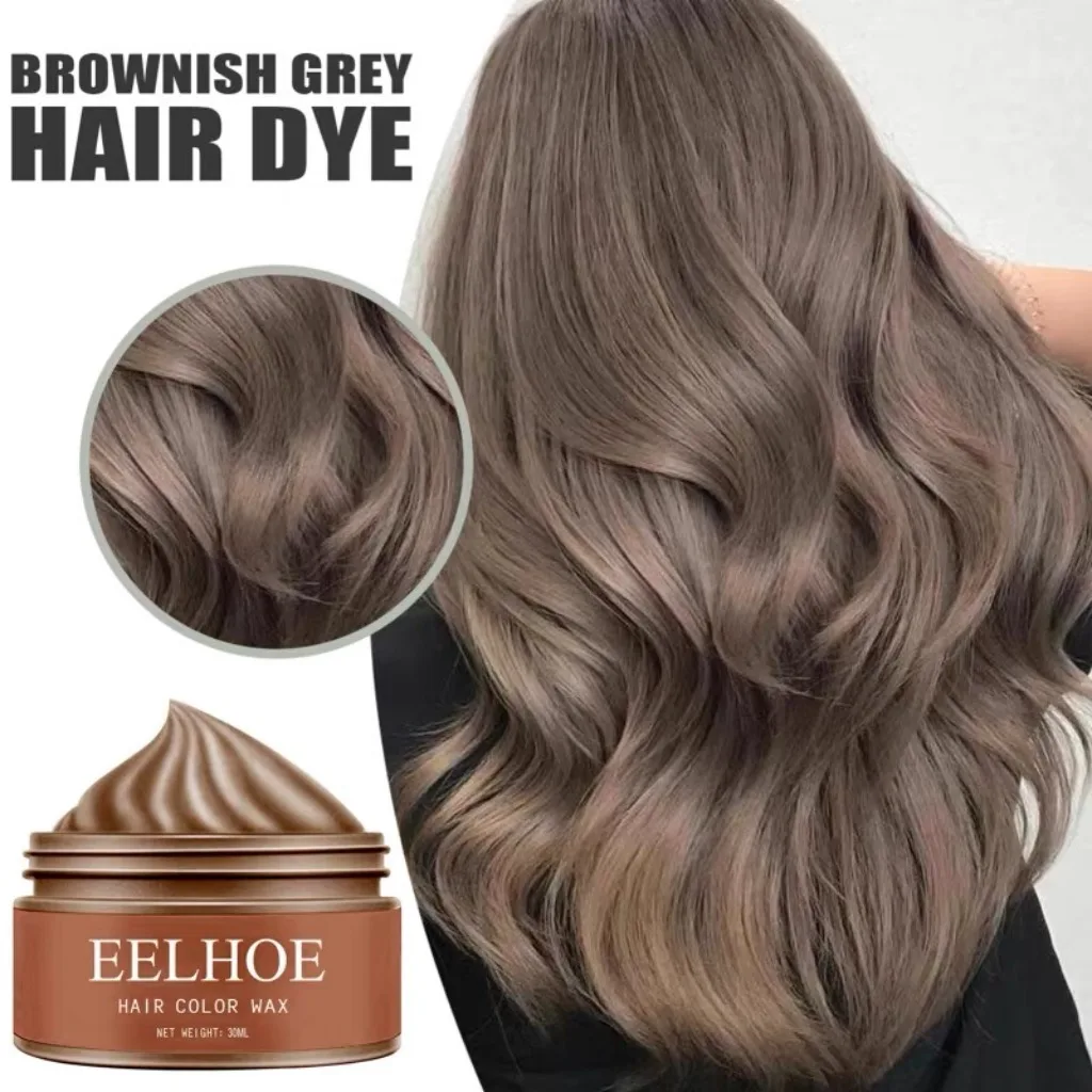 Disposable Color Wax Hair Dye Colorful Wax Hair Mud Instant Coloring Cream Hair Wax Paste Dye Coloring Cream