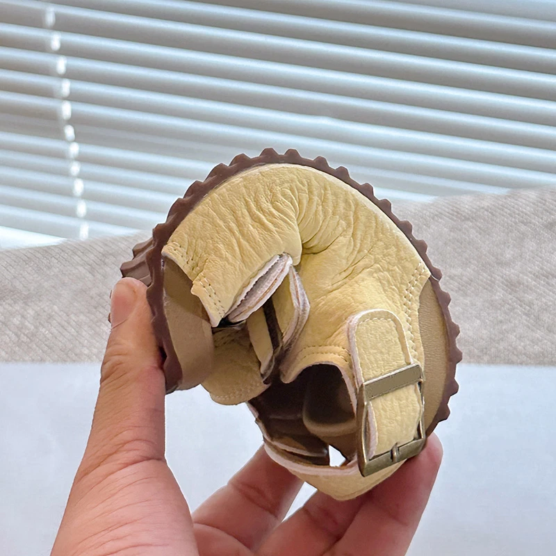 Summer Classic Kids Open-Toe Sandals Non-slip Boys Girls Fashion Beach Sandals Breathable Outdoor Children School Flat Sandals