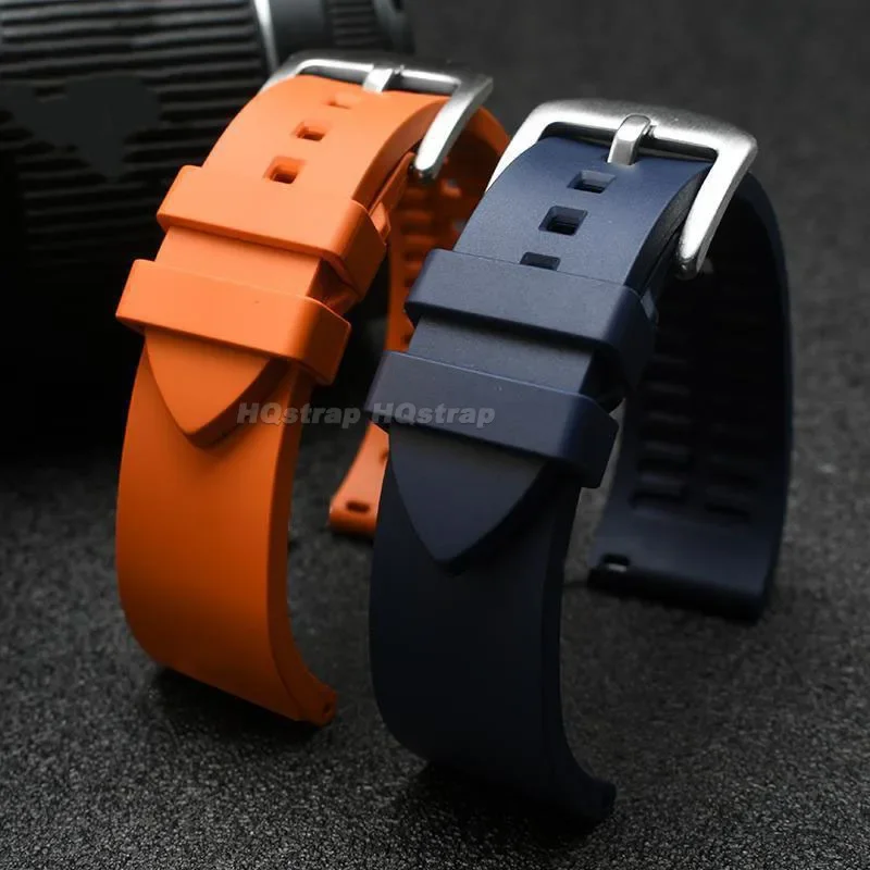 Universal Waterproof Silicone Quick Release Watch Strap