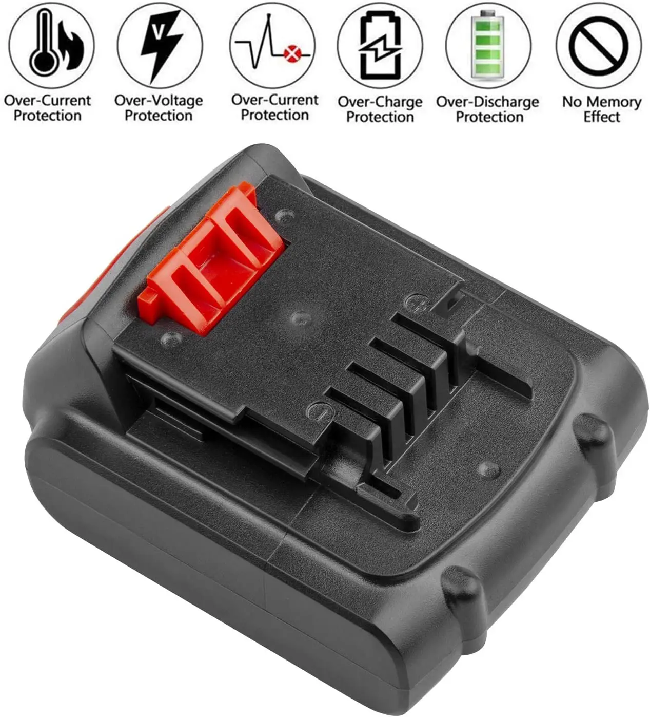 for BLACK+DECKER 14.4V Slide Battery HPB14 FIRESTORM FSB14 499936