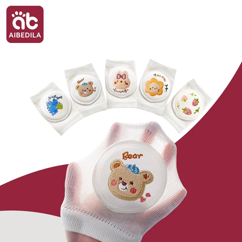 Kids Girl Boy Crawling Elbow Toddlers Baby Knee Pads Safety Mesh Kneepad Protector Leg Warmer Cushion Legging Infants Children