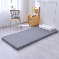 Four-fold memory foam mattress, high-elasticity memory foam mattress, single-person folding mattress, tatami soft mat, guest mat
