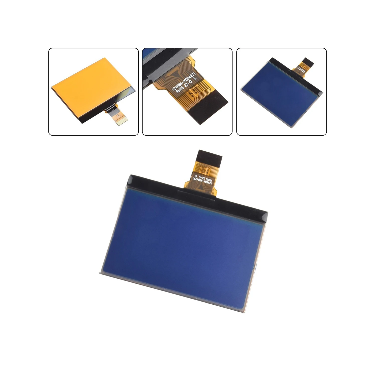 1 PC LCD 디스플레이 화면 블랙 2006-2012 포드 포커스 C-Max 갤럭시 쿠가 계기판 대시보드 자동차 교체 부품