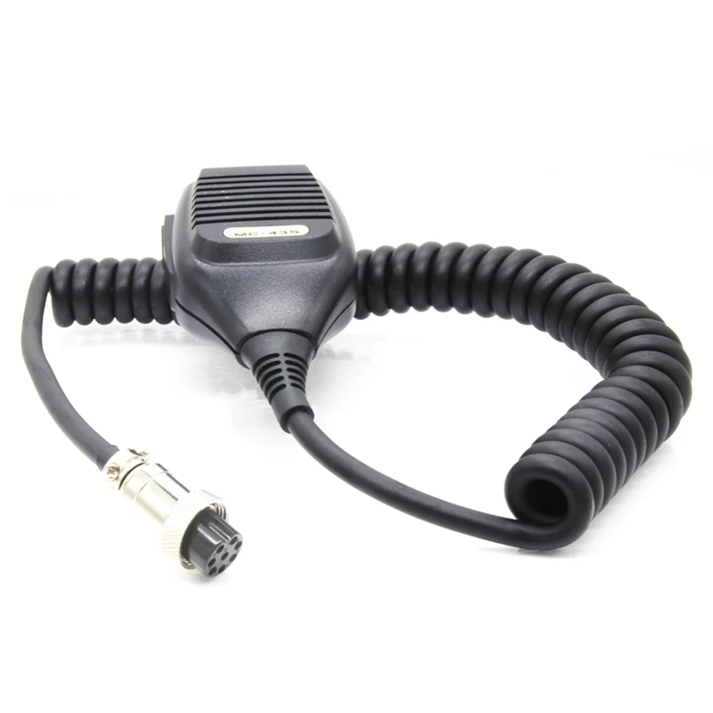Microfono Altoparlante Hot-Hand Mc-43S Rotondo 8 Pin Per Walkie Talkie Radio Bidirezionale Kenwood Ts-480Hx Tm-231
