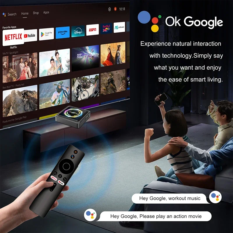 Smart Tv Hey Google Play Netflix JVC 50 Inch 4k UHD Smart TV