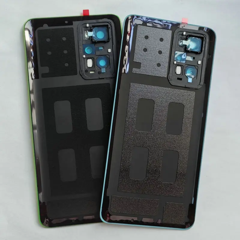 Realme GT Neo2 배터리 커버 후면 도어 백 하우징(카메라 렌즈 교체 부품 포함)