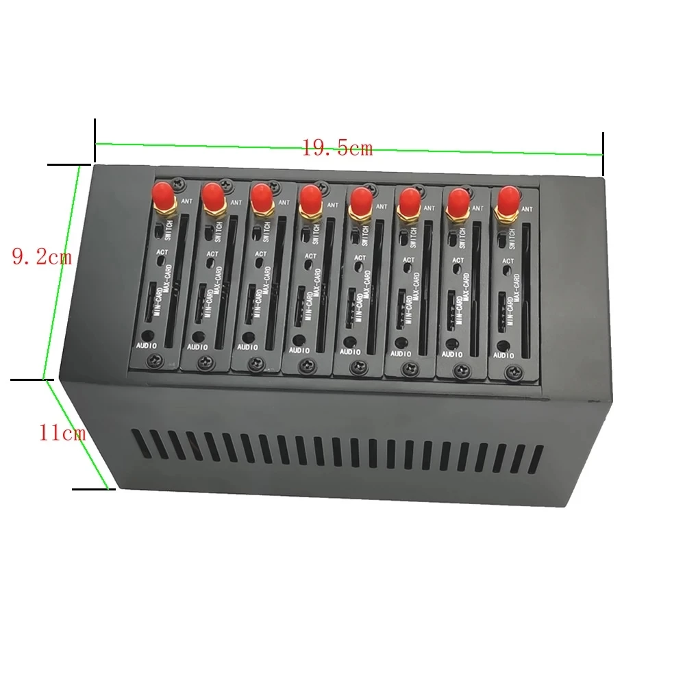 New8PortGSMModemSMSGatewaySimcardSendandReceiveForBulkSMS