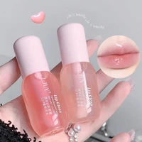 Fruit Crystal Jelly Lip Oil Hydrating Transparent Glass Lip Gloss Plumping Clear Lip Plumper Serum Lips Care Makeup Cosmetics 1
