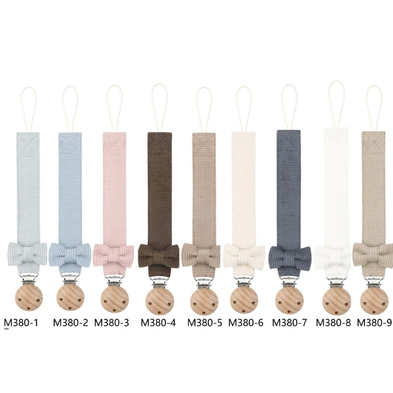 

Safe & Durable Pacifier Strap Cotton & Pacifier Holder Soft Pacifier Chain