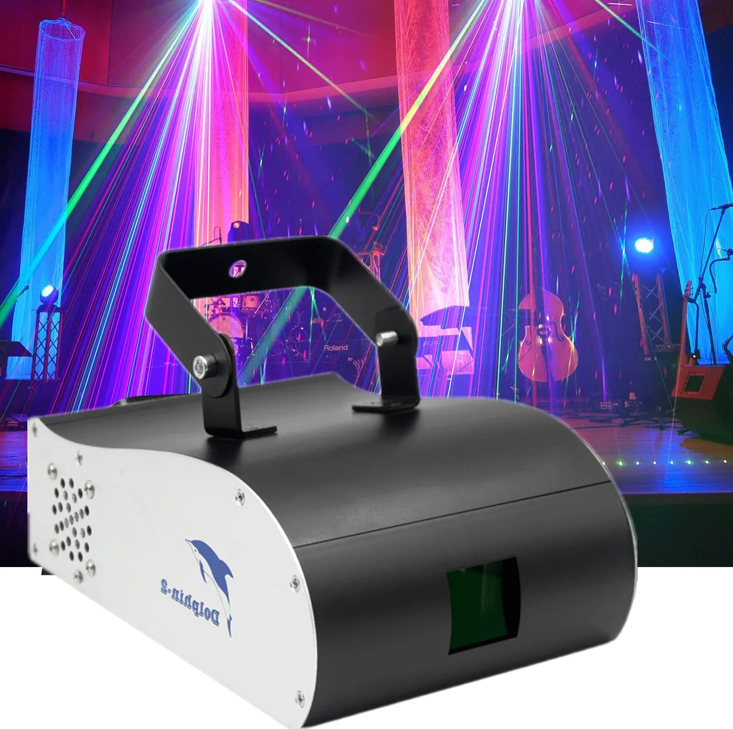 Светодиодный лазерный анимационный свет дискотека сценический сканер DMX 512