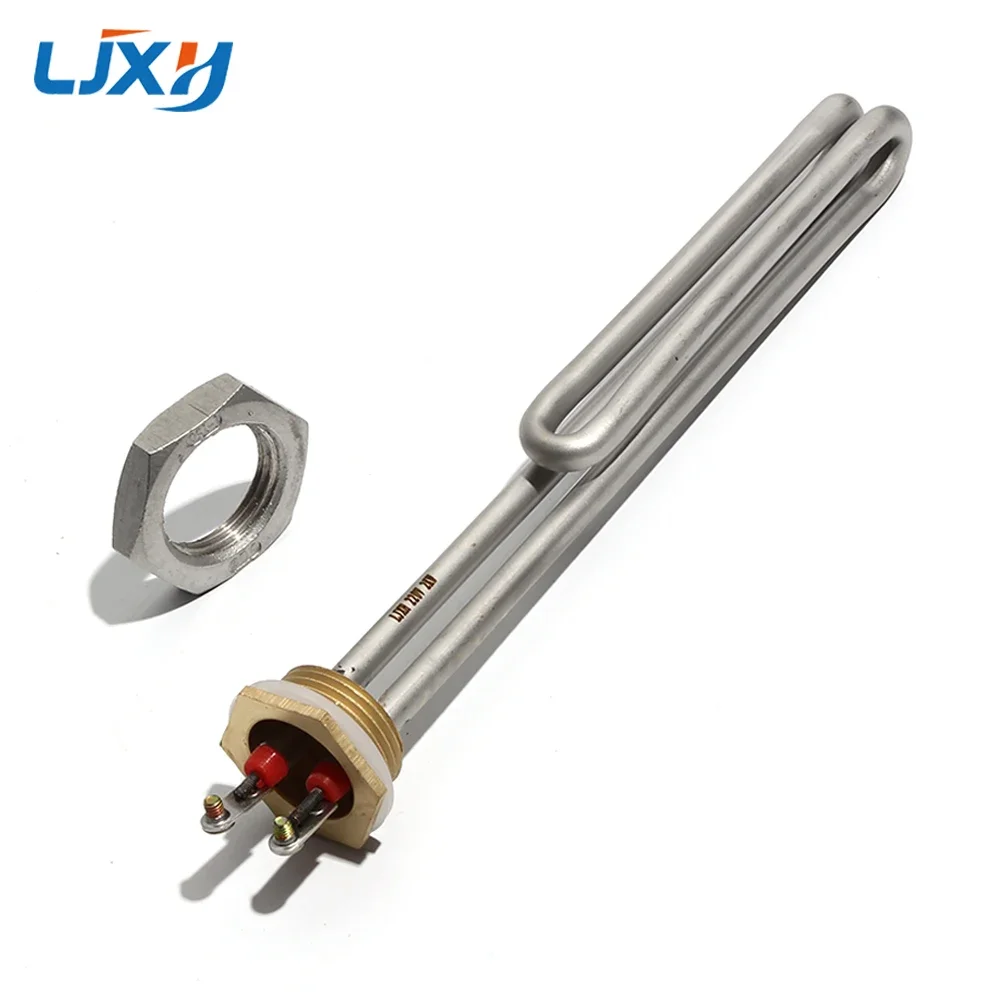LJXH Stainless Steel Water Boiler Heating Element-AC110V/220V/380V, 1/2/3/4/6KW