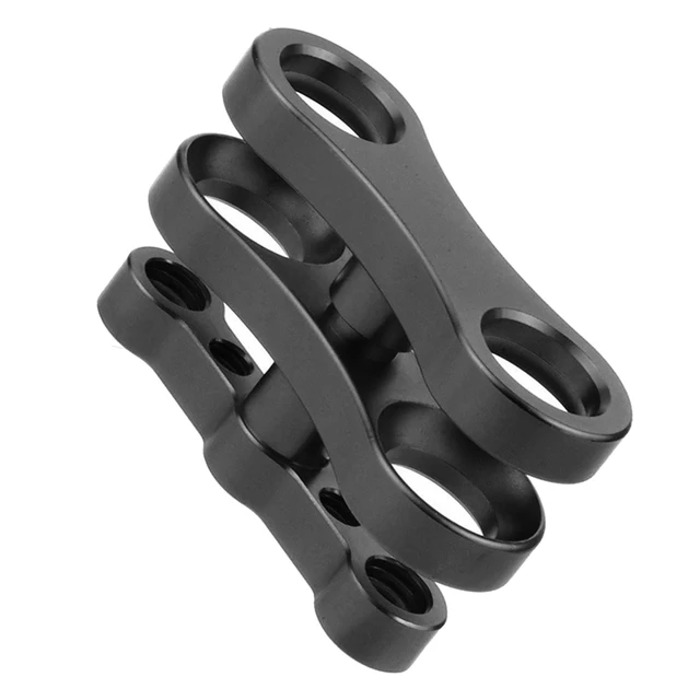 Állvány Pillangó Klip Bilincs 1 Hüvelykes Gömb Ízületi Kar 1/4 3/8 Tartó Gopro Kamerákhoz Víz Alatti Búvárfények Fáklya - Image 5