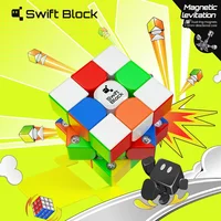 [ECube] Swift Block 3x3x3 Maglev Newly Updated Cube GAN Stickerless Speed Cube Magnetic Profession cubo GAN 355S Educational Toy 1