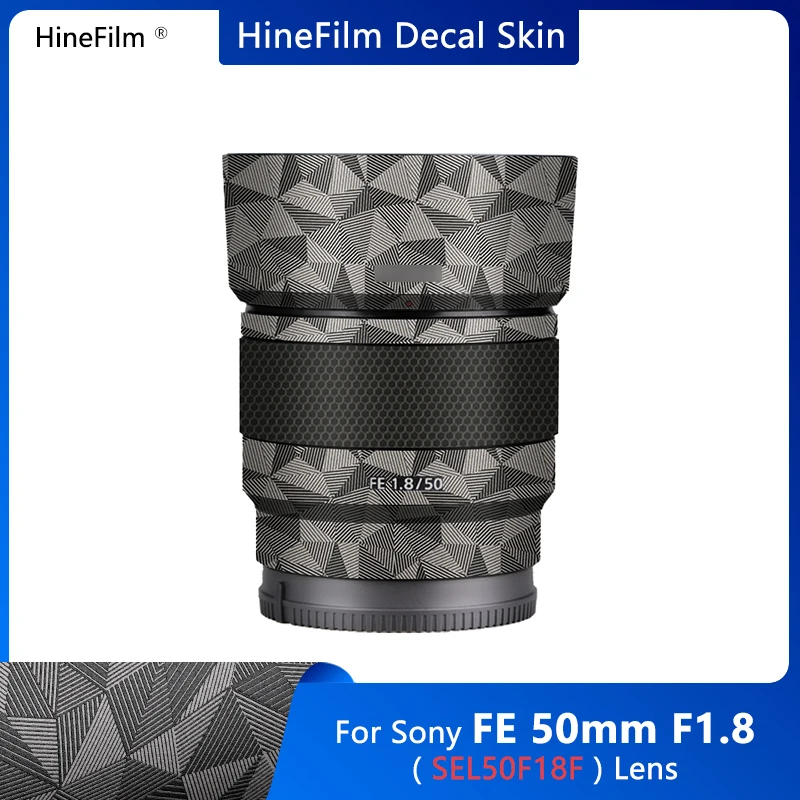 SONY50 1.8 / 50 1.8 Lens Vinyl Decal Skin Anti Scratch Wrap