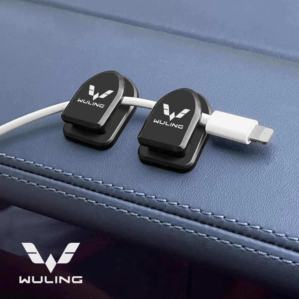 Автомобильные мини-клейкие крючки, USB-кабель для передачи данных, крючок для Wuling Hongguang Mini Ev E100 alмаз Альвес Xingchi S S1 S3 730, автомобильные аксессуары