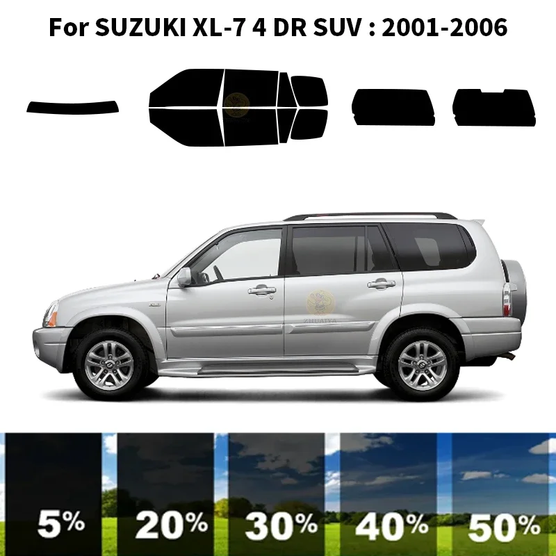 

Precut nanoceramics car UV Window Tint Kit Automotive Window Film For SUZUKI XL-7 4 DR SUV 2001-2006