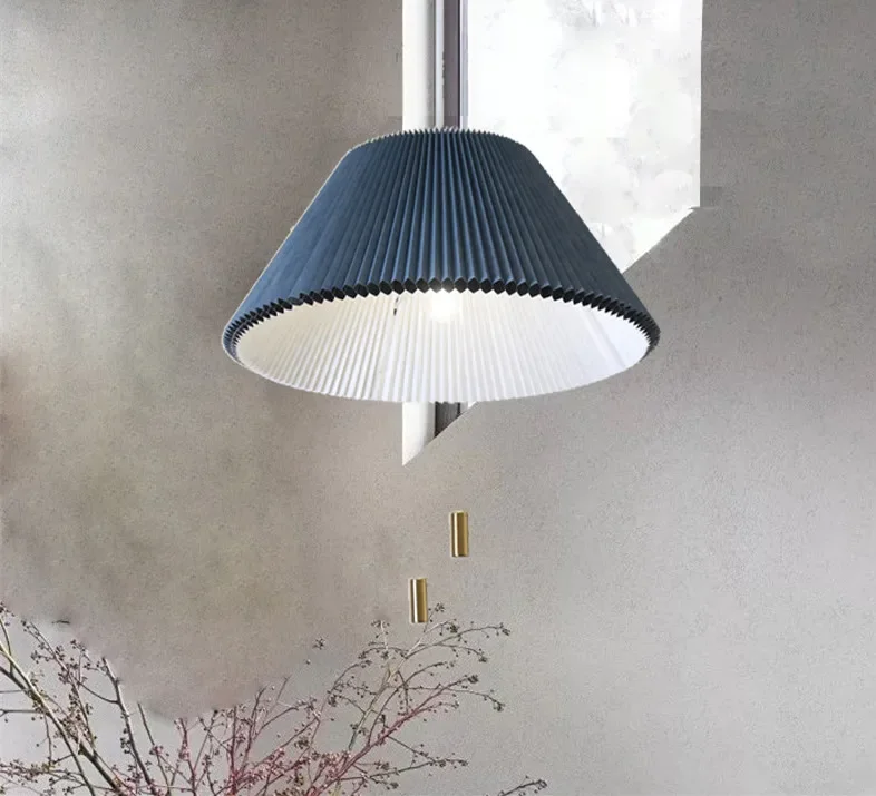 Description Picture 5 of itemIns Hot Postmodern Nordic Art Restaurant Bedroom Home Decor  Loft Creative Fold Deformation Umbrella Pendant Light Fixtures