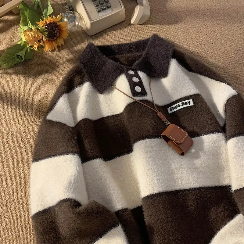 

Fashionable Korean simplicity personalized printed hoodie winter Harajuku men and women y2k retro sports loose hoodie top