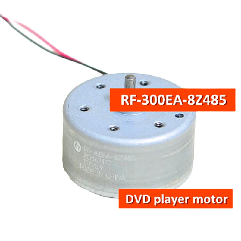 2PCS/LOT DVD Player Motor RF300EA8Z485 5.9V Solar DIY Small Fan Motor
