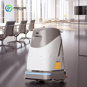 Nuova Macchina Industriale Personalizzata per la Pulizia dei Pavimenti, Robot Elettrico Automatico Senza Equipaggio, Lavasciuga e Spazzatrice
