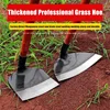 Garden hoe Garden Weeding Rake Labor-saving Weeding & Loosening Soil Artifact Harrow Handheld steel weeding hoe Hoe Farm Tool 2