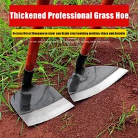 Garden hoe Garden Weeding Rake Labor-saving Weeding & Loosening Soil Artifact Harrow Handheld steel weeding hoe Hoe Farm Tool 2