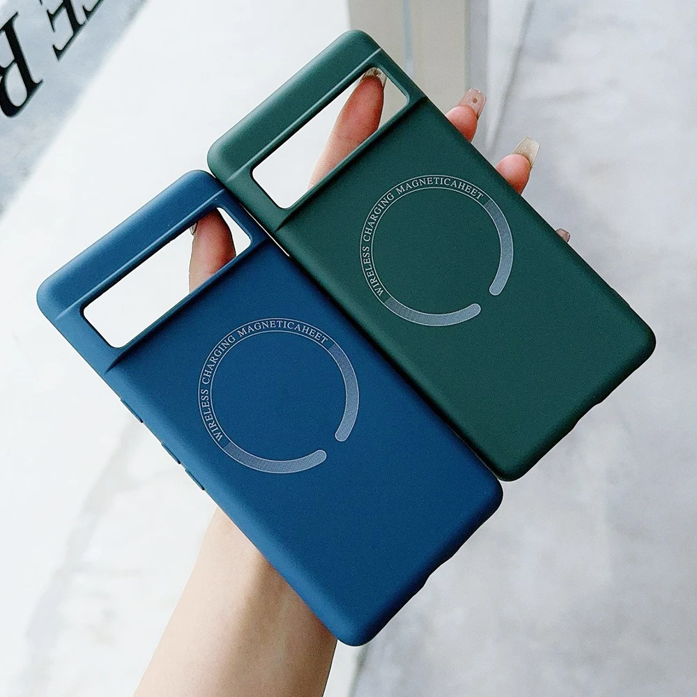 Magsafe Silky Liquid Soft Silicone Shockproof Case
