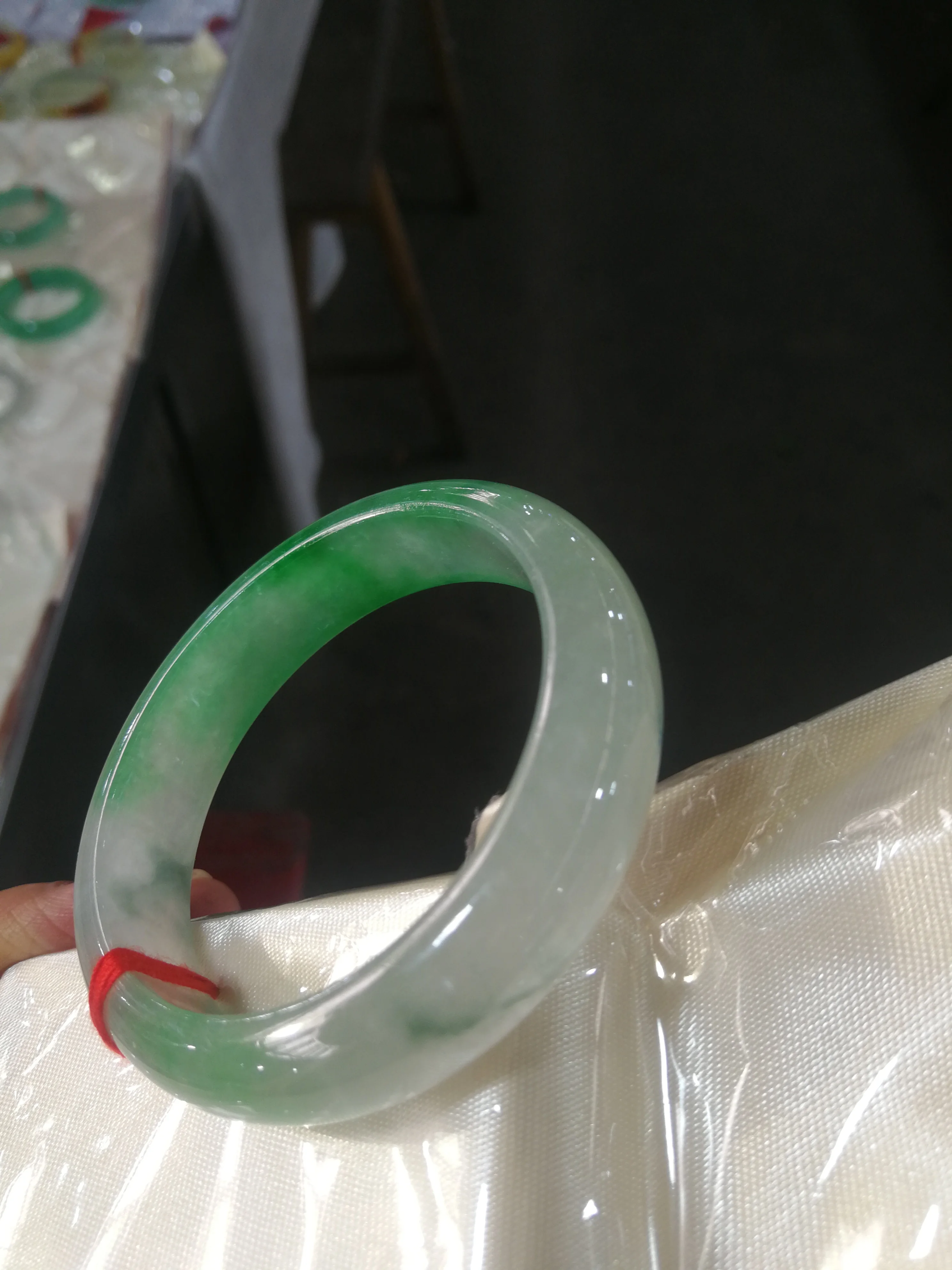 Exquisite Natural Burmese Bracelet Emerald Jade Bangle Beautiful Jadeite Jewelry Holiday Gift Fashion Lucky Accessories