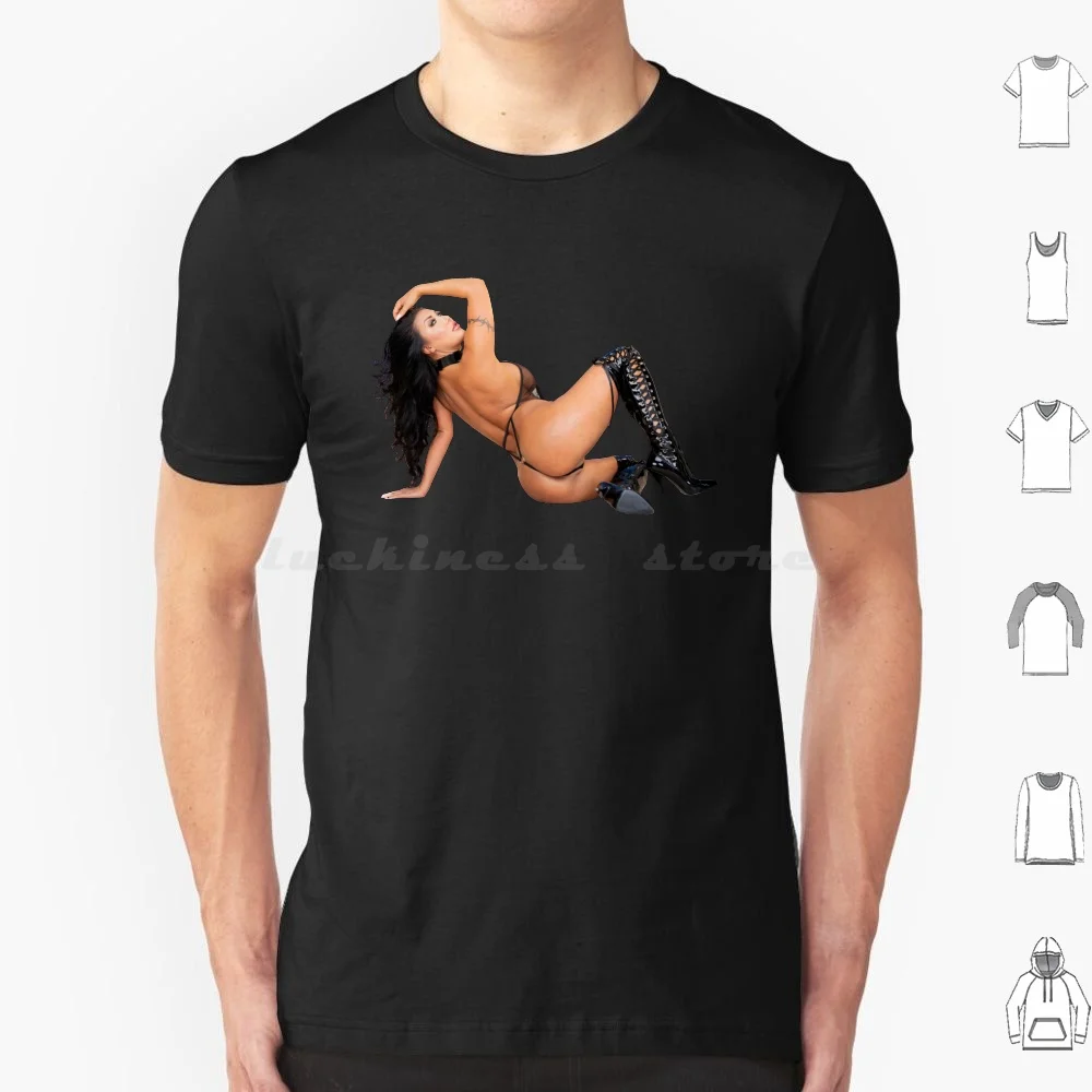Angelica Taylor Naughty Latex Big Booty Vespa T Shirt Cotton Men Women Diy Print Angelica Taylor Naughty Latex Sexy Lovely Milt