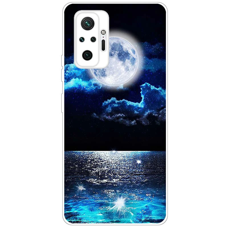 thumbnail image 1 of Funda para Xiaomi Redmi Note 10 Funda Note 10S Silicona Suave TPU Fundas Cover para Redmi Note 10 Pro Versión Global Teléfono Bumper, 1 of 5
