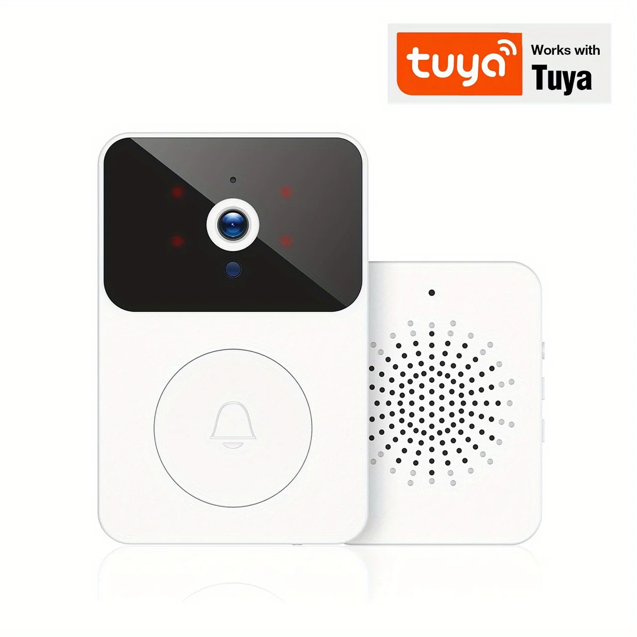Tuya Wireless Smart Video Doorbell - 2.4G WiFi, 2-Way Audio, Night Vision - Picture 7 of 8