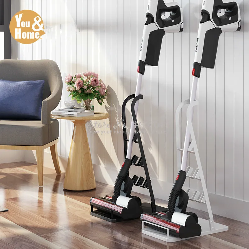 

Metal Storage Vacuum Cleaner Bracket Docking Station & Tools Floor Stand for V6 V7 V8 V10 V11 Cordless Vacuum Cleaner