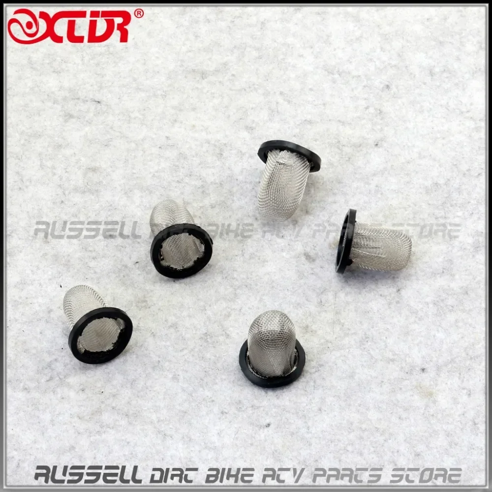 5x Oil Filter Cleaner Element for GY6 4 STROKE SCOOTER MOPED ATV QUAD 125cc 150cc SUNL JMSTAR ROKETA