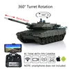 1/16 Heng Long FPV TK7.0 Leopard2A6 RTR RC Tank 3889 Metal Tracks Barrel Recoil TH17595 3