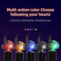 QKZ AK6 In Ear Earphone 6 Dynamic Driver Unit Headphone With Mic Stereo Sports HiFi Subwoofer Headset Monitor Earbuds For iPhone - Image 6